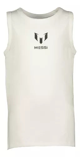 Boy's tank top in white VINGINO CO/LLAB. MESSI