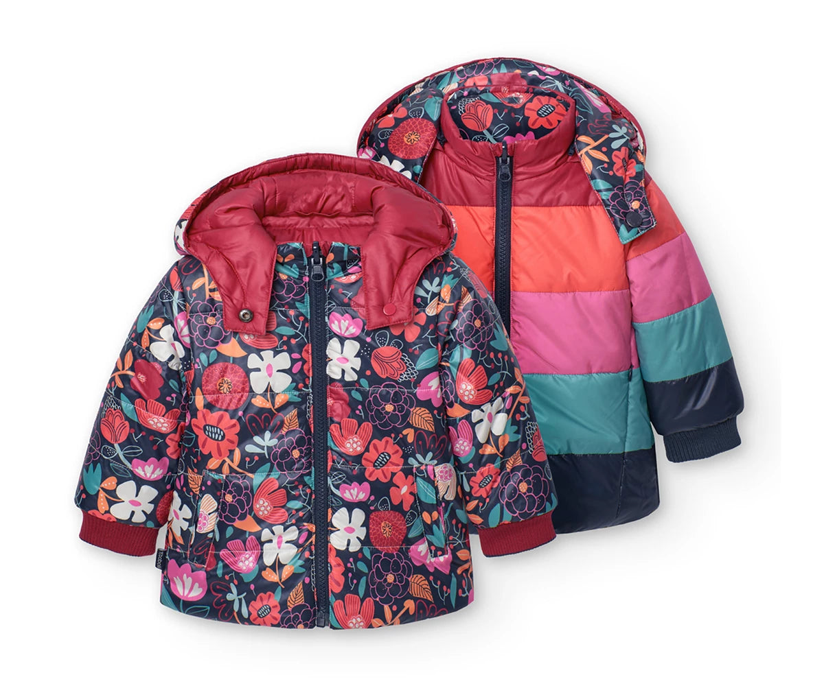 Reversible jacket for girl BOBOLI