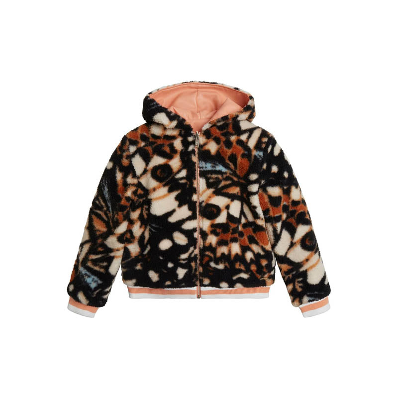 Детско пухкаво яке две лица Guess