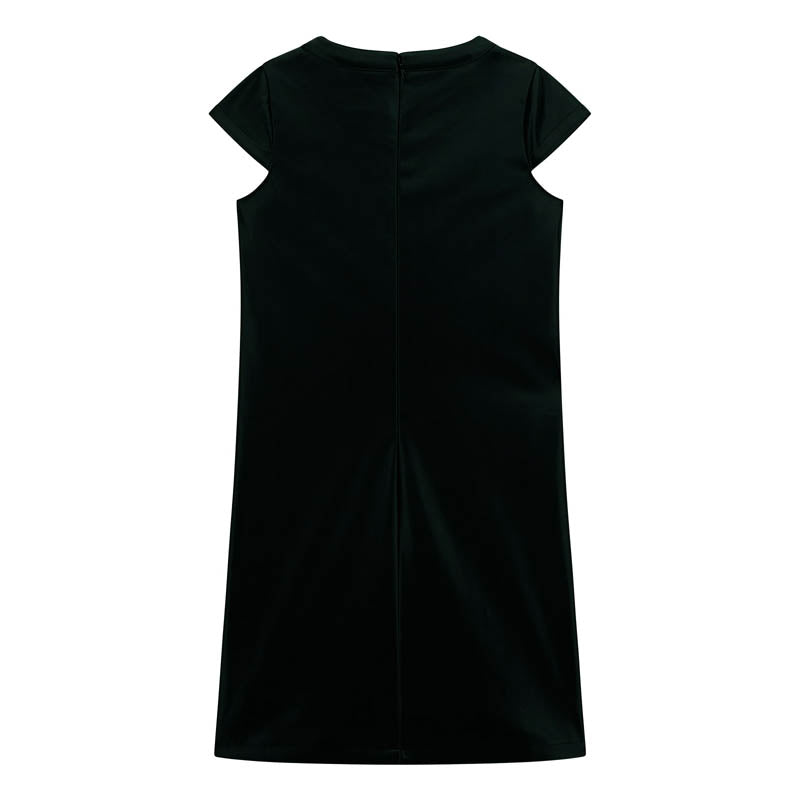 Детска елегантна кожена рокля Guess