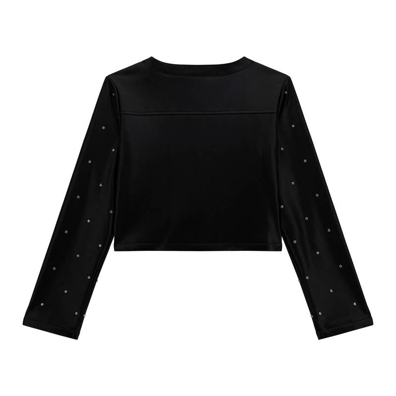 Детско елегантно яке за момиче с камъни Guess