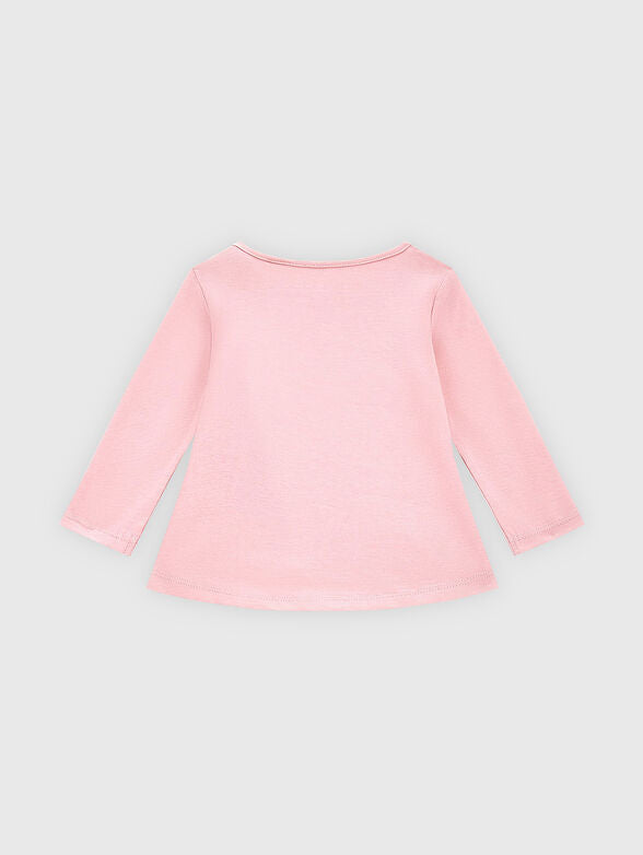 Блуза за момиче в розово Guess