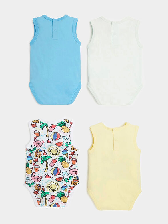 Guess baby bodysuit set