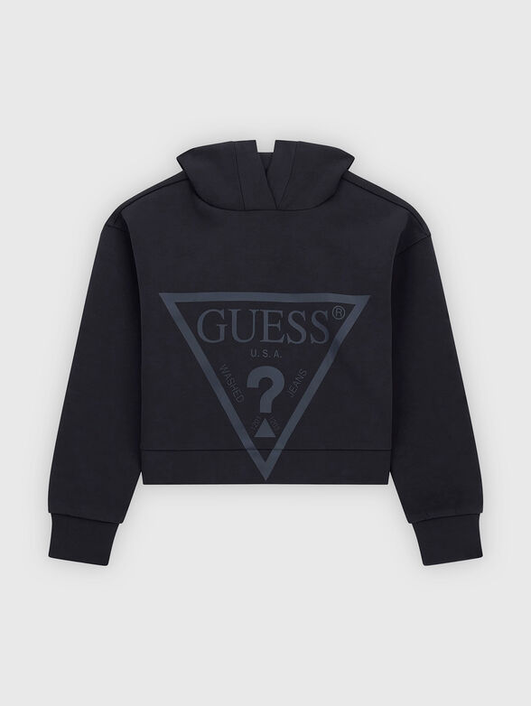 Блуза с качулка за момиче Guess