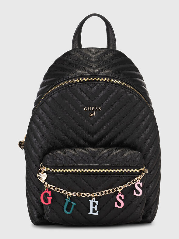 Backpack for girls in black Guess