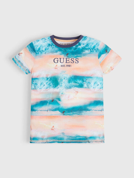 Тениска за момче Guess