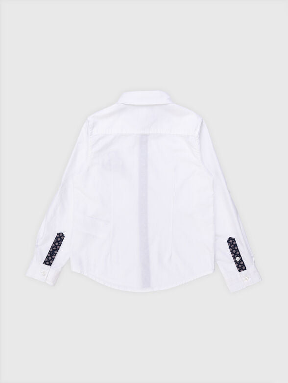 Риза за момче в бяло Guess