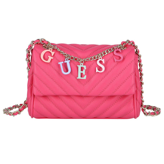 Чанта за момиче в розово Guess