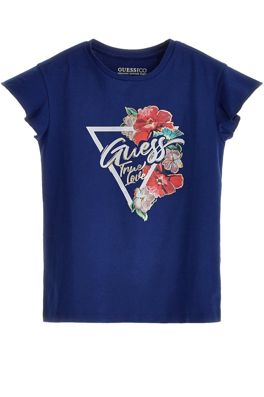 Тениска в синьо Guess