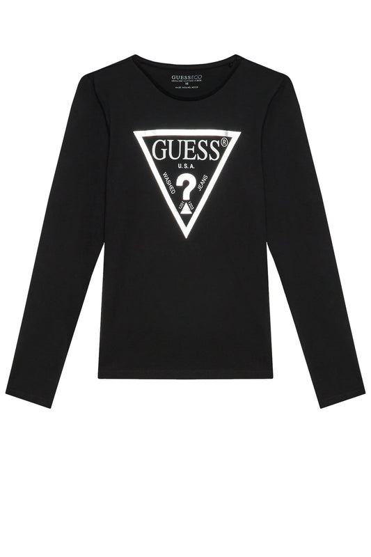 Блуза за момиче в черно Guess