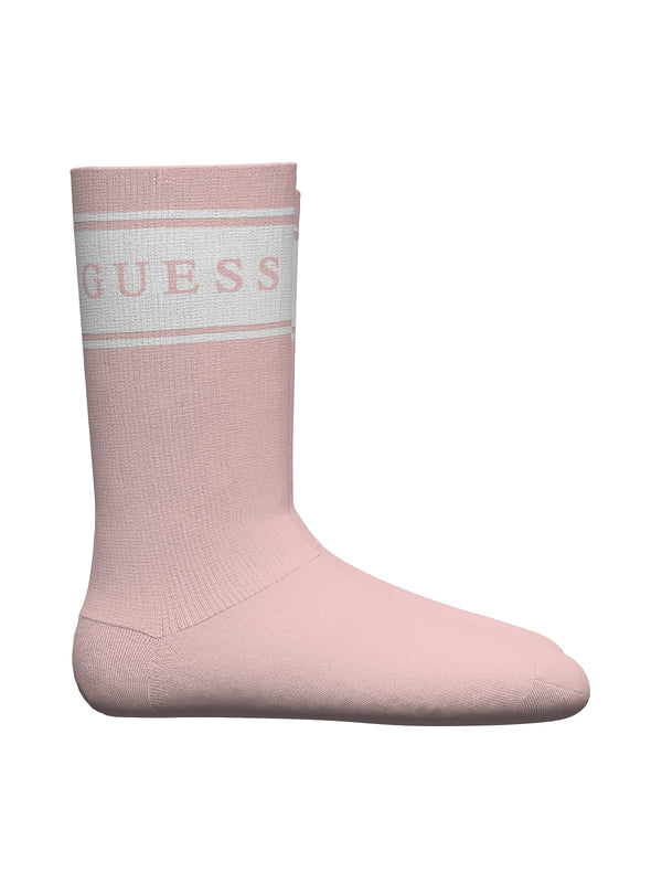 Бебешки чорапи Guess в розово