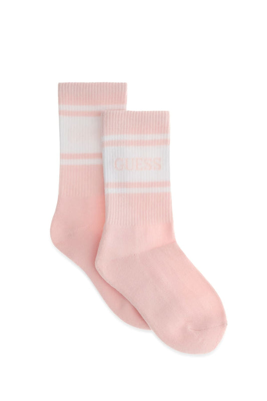 Бебешки чорапи Guess в розово