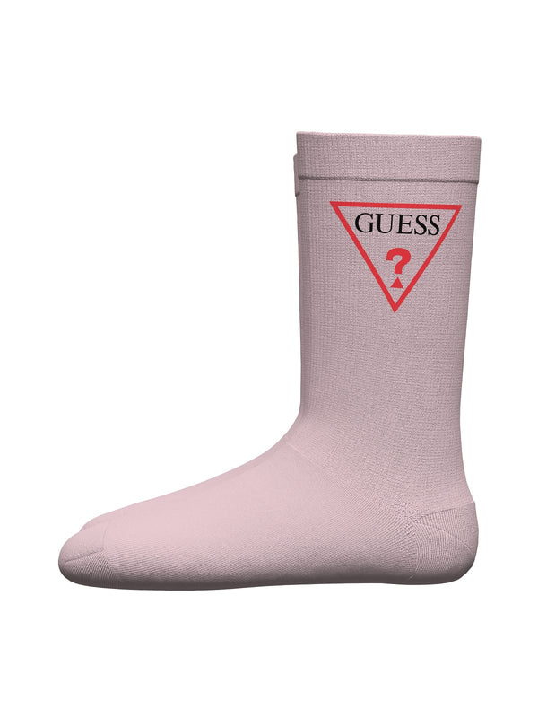 Чорапи за бебе Guess в лилаво