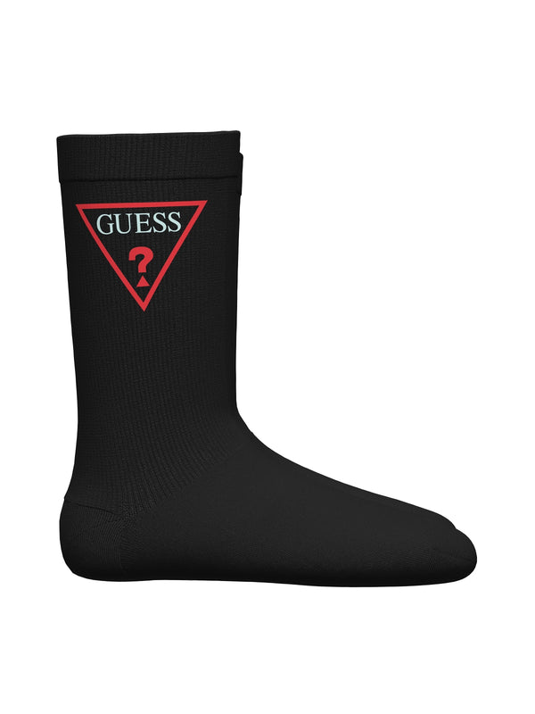 Чорапи за бебе Guess в черно