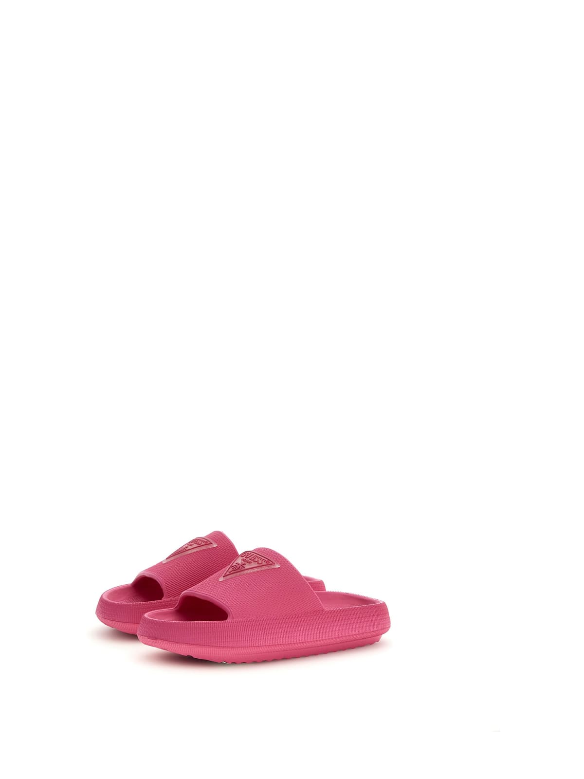 Guess pink beach slippers