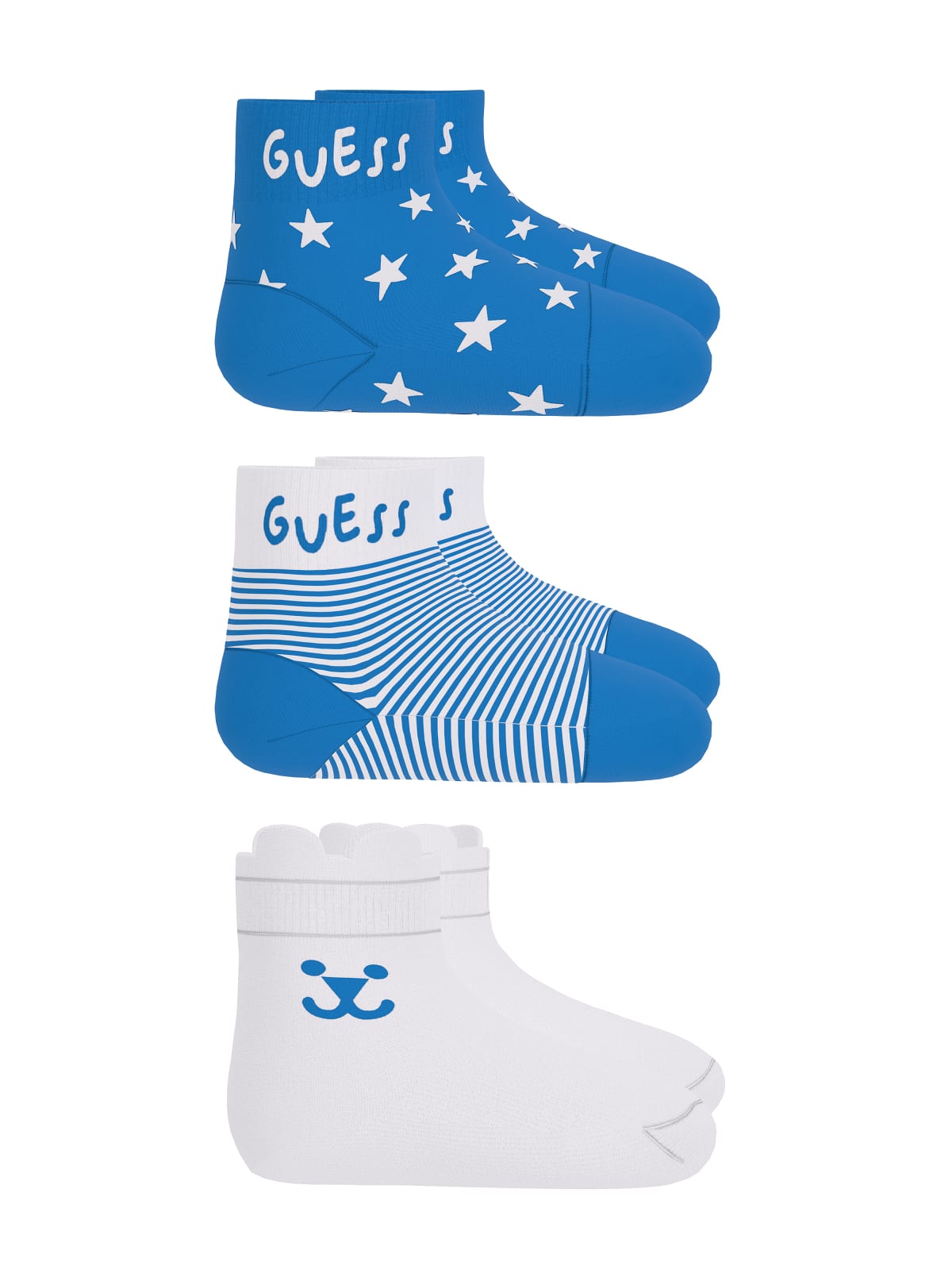 Guess baby boy socks in blue