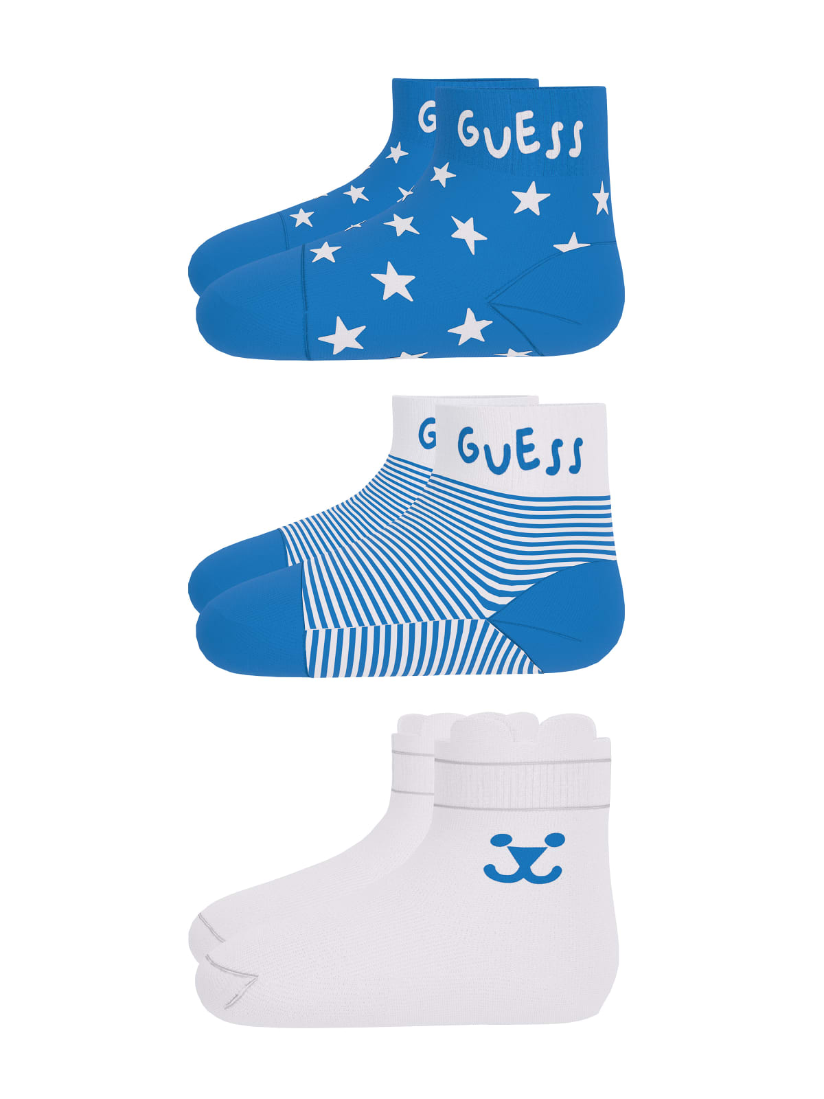 Guess baby boy socks in blue