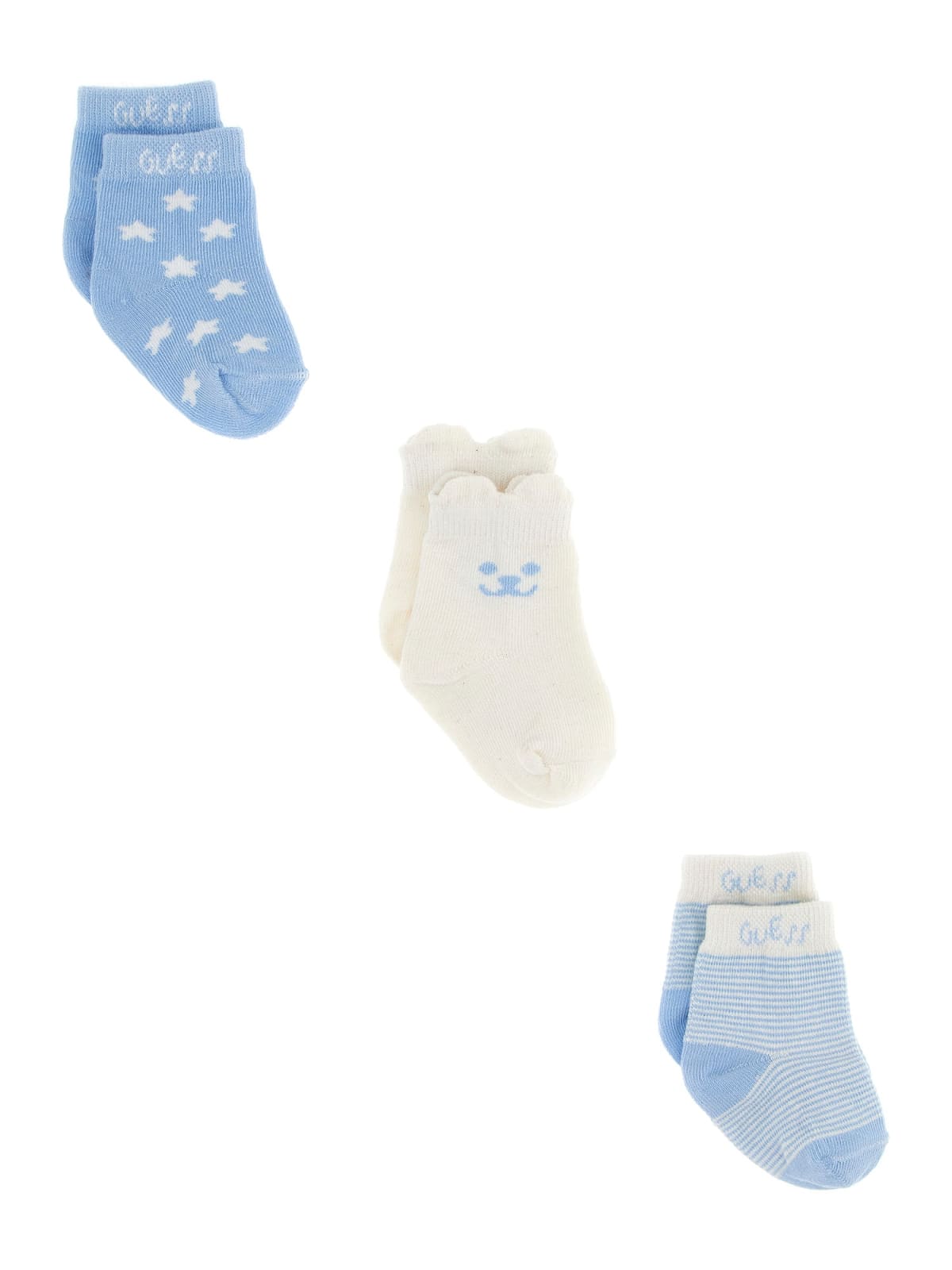 Guess baby boy socks in blue