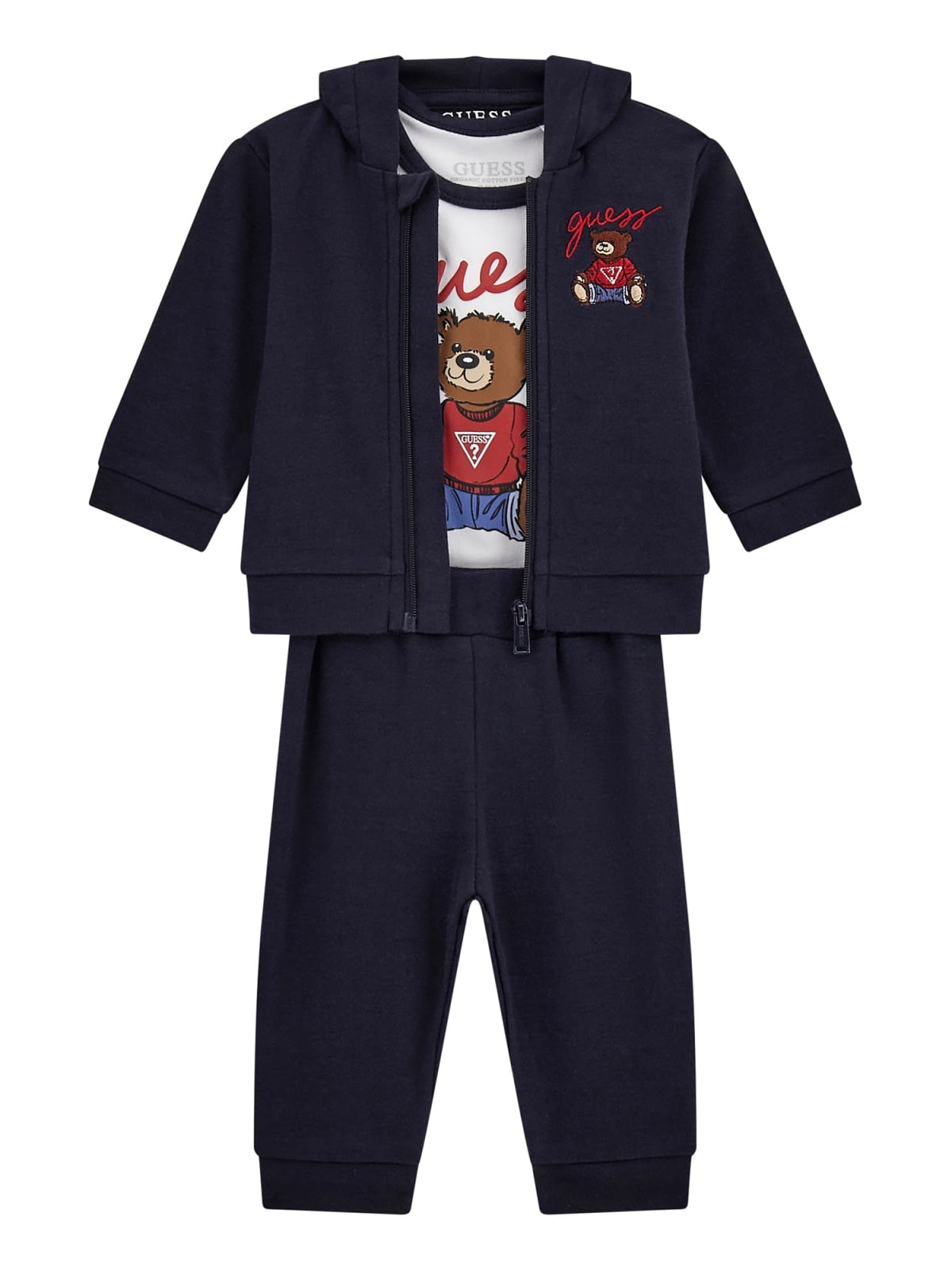 Guess three-piece baby set