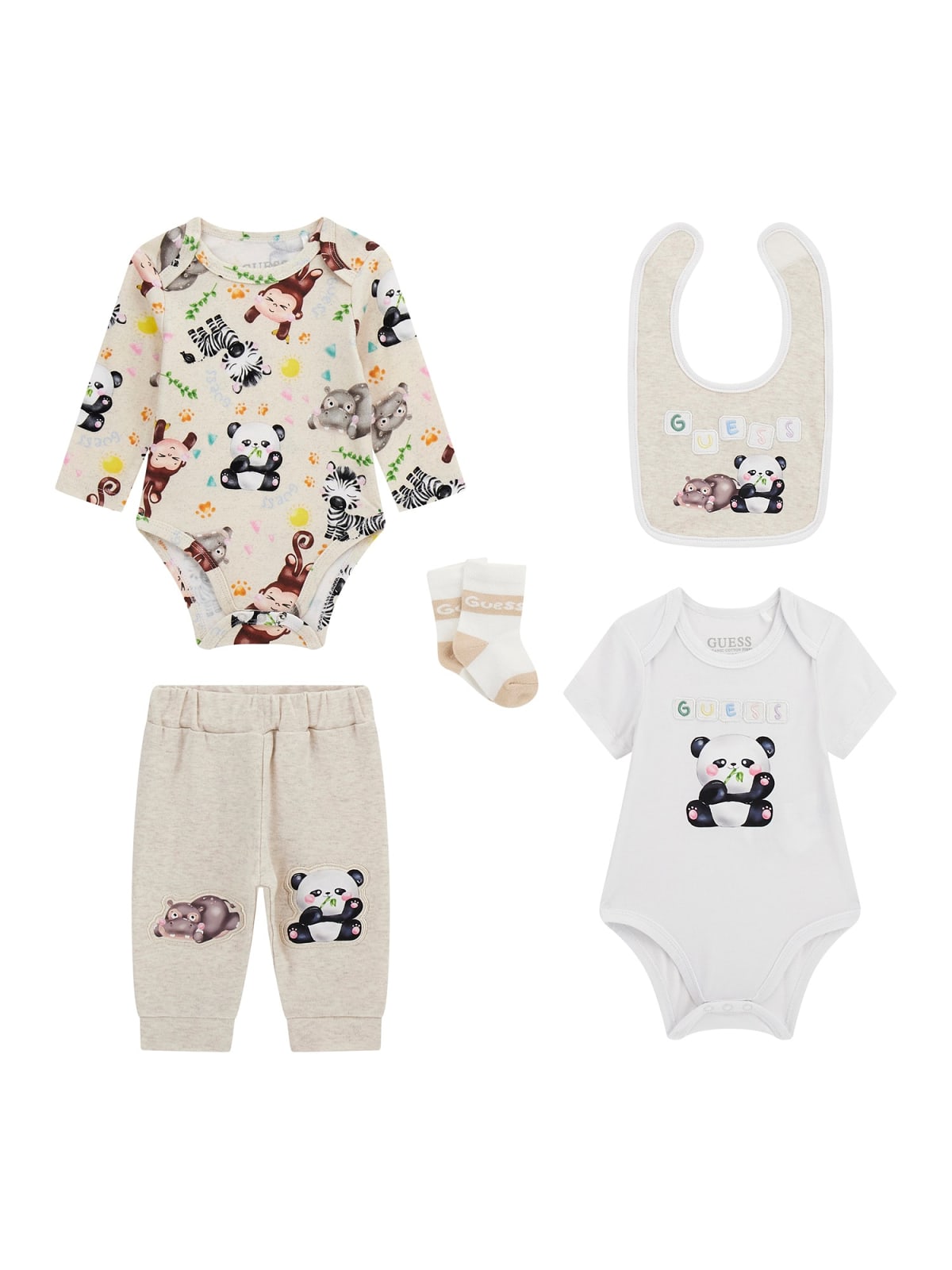 Бебешки комплект от пет части Guess