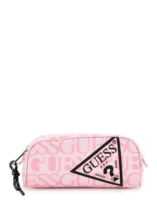 Guess pink toiletry bag