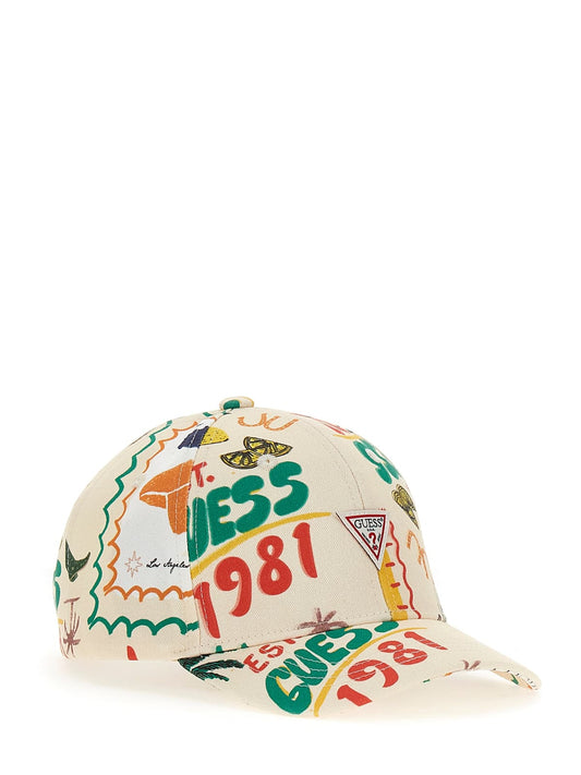 Шапка с козирка Guess