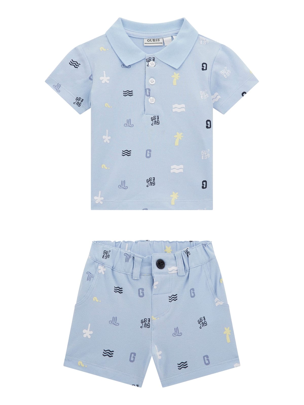 GUESS boy's t-shirt and shorts set