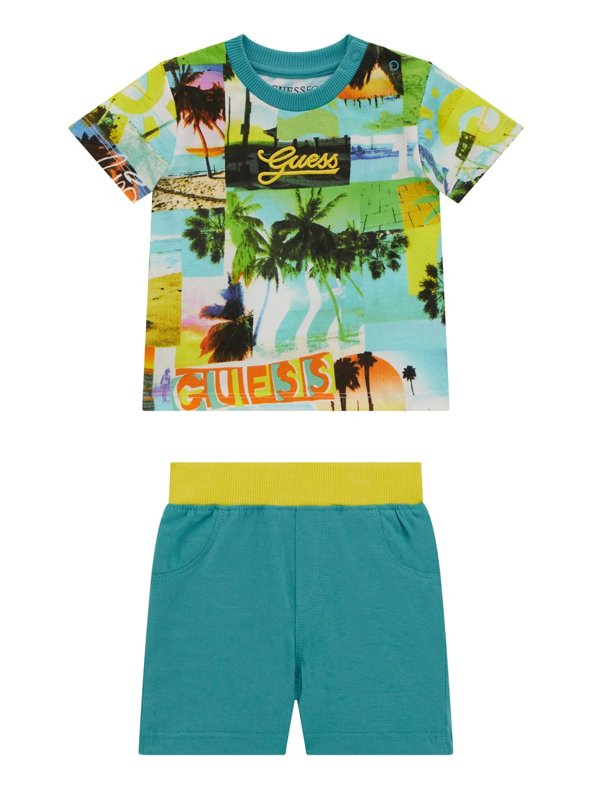 GUESS boy's t-shirt and shorts set