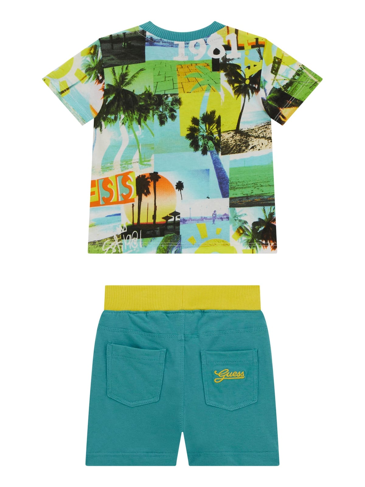GUESS boy's t-shirt and shorts set