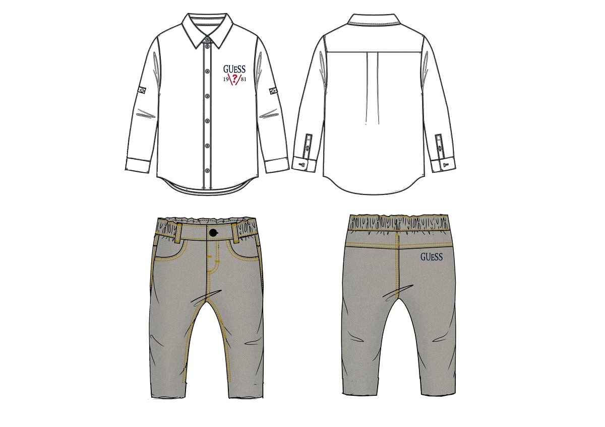 Детски комплект за момче Guess