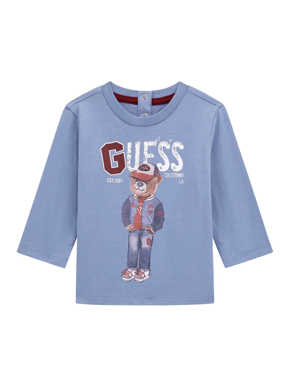 Blue Guess boy's blouse