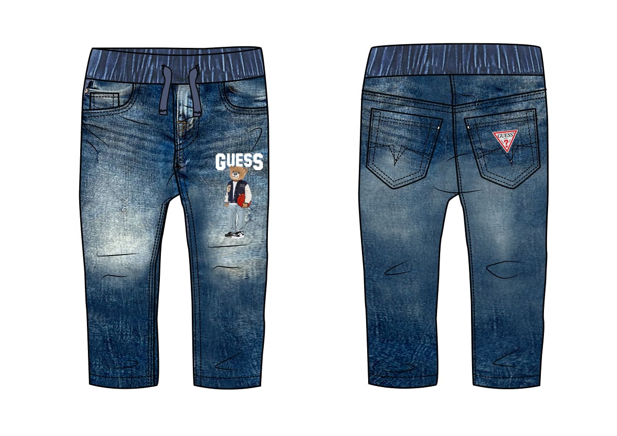 Дънки за бебе Guess