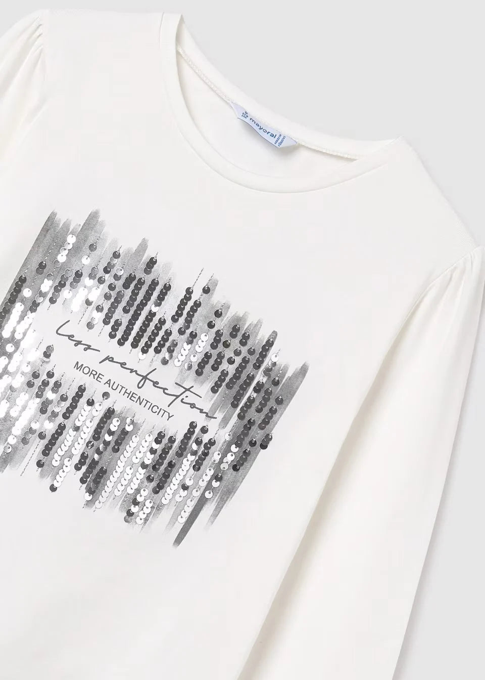 Блуза за момиче с пайети MAYORAL