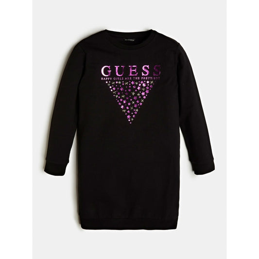 Рокля за момиче в черно Guess