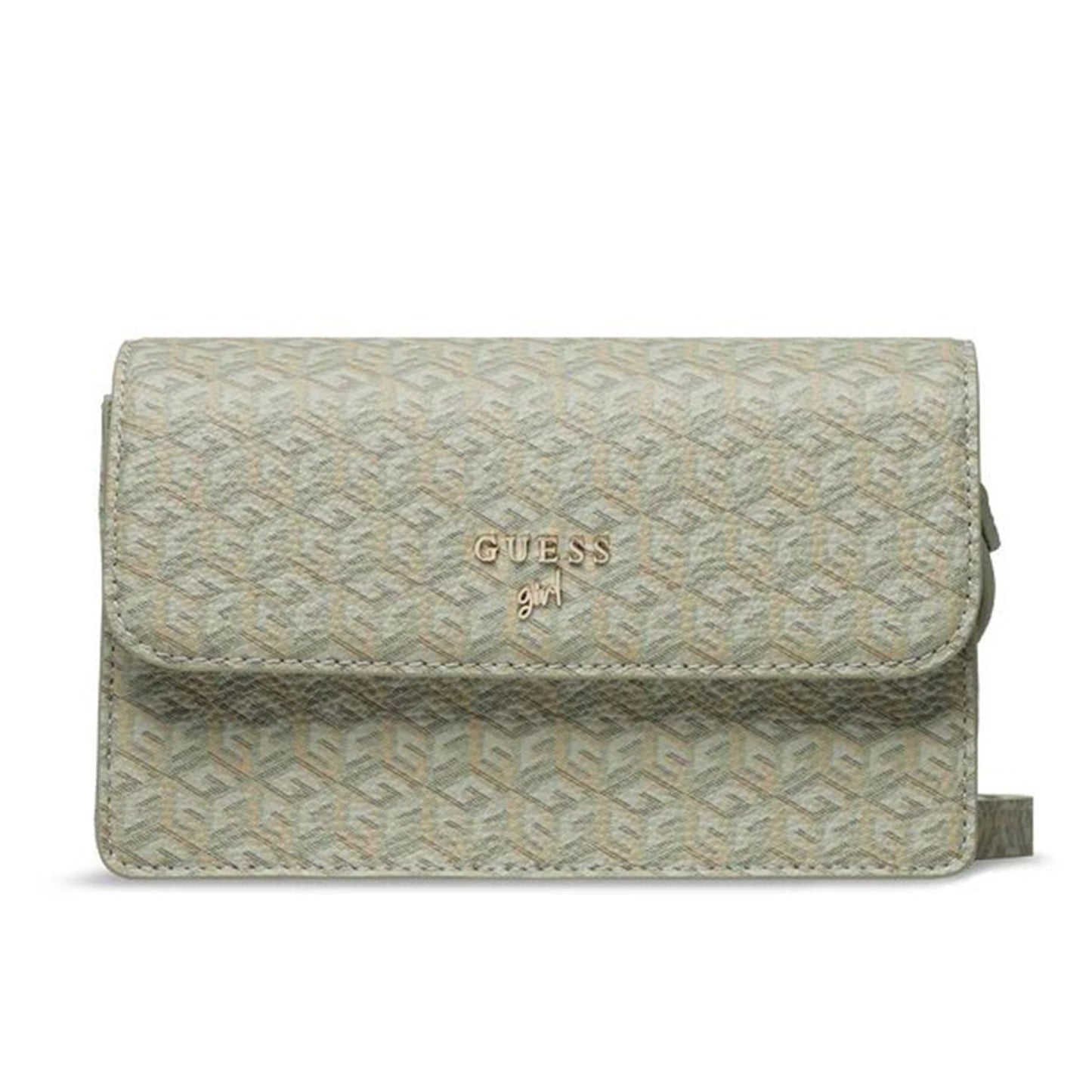 Чанта за момиче в зелено Guess