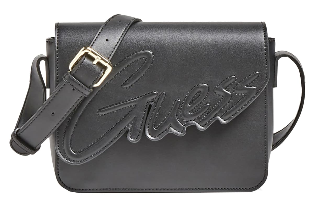 Чанта за момиче в черно Guess