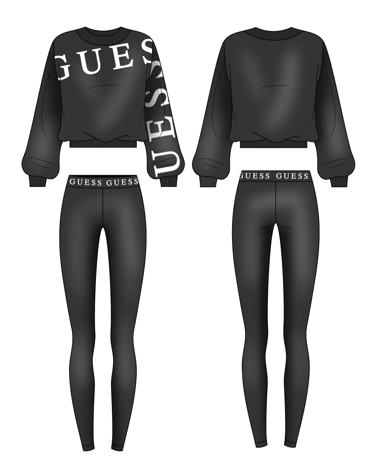 Комплект за момиче Guess