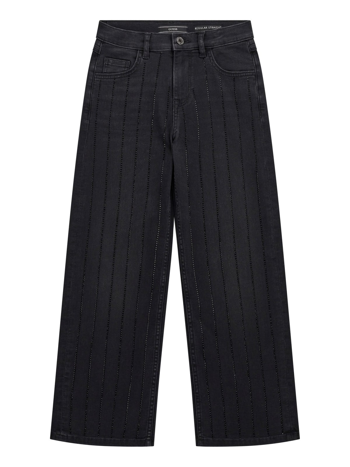 Дънки с камъни за момиче Guess