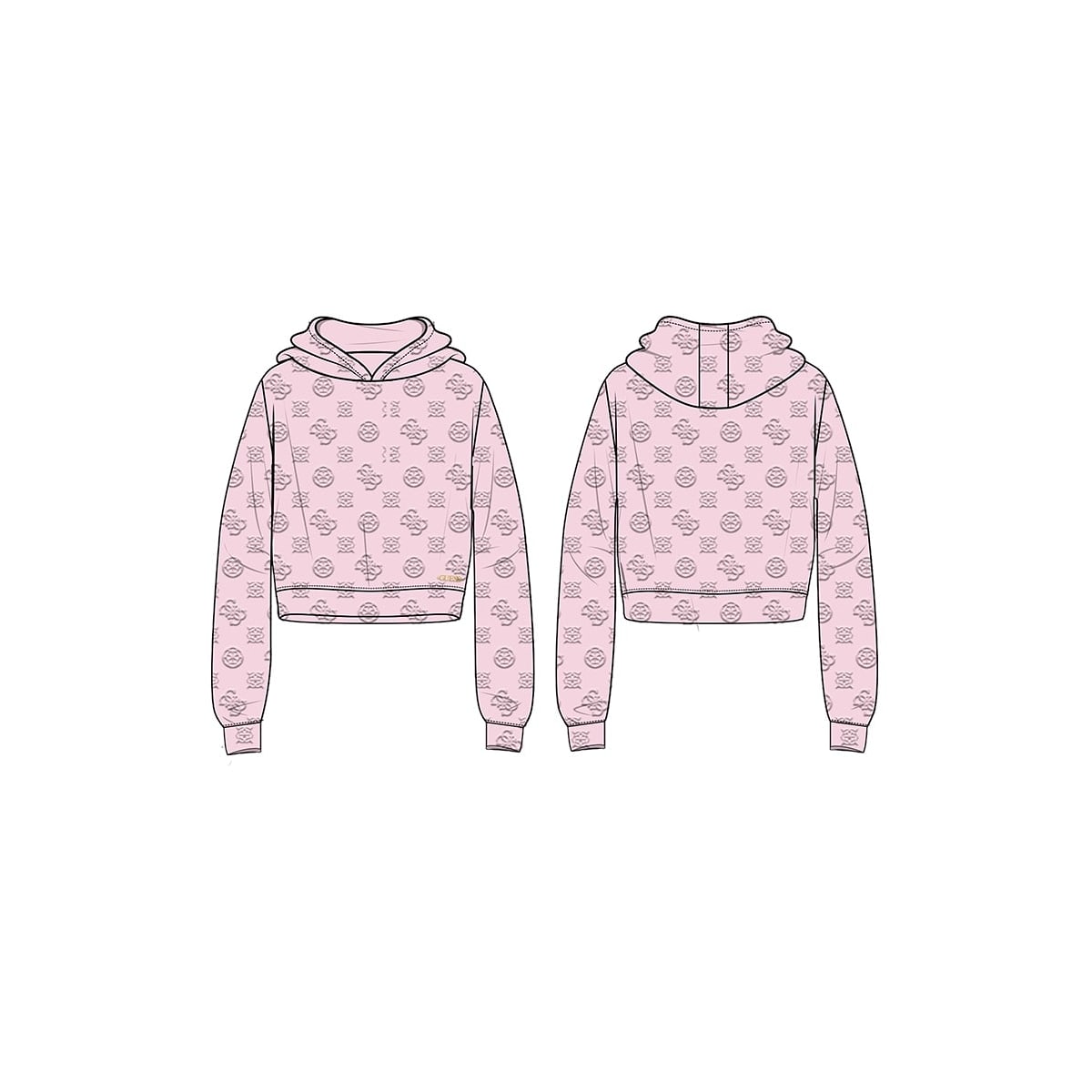 Guess pink blouse for girls