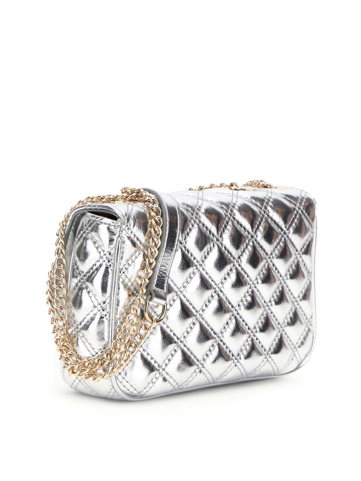 Чанта за момиче в сребро Guess