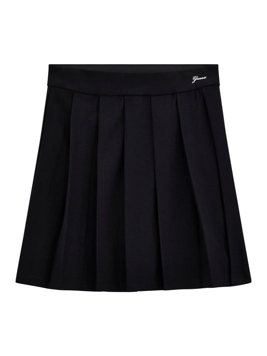 Pleated skirt in black Guess