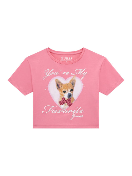 Guess pink girl's t-shirt