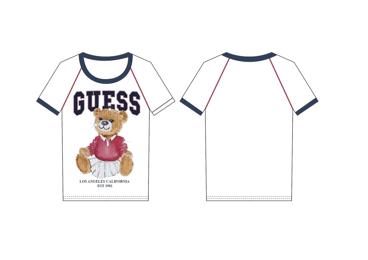 Тениска за момиче Guess