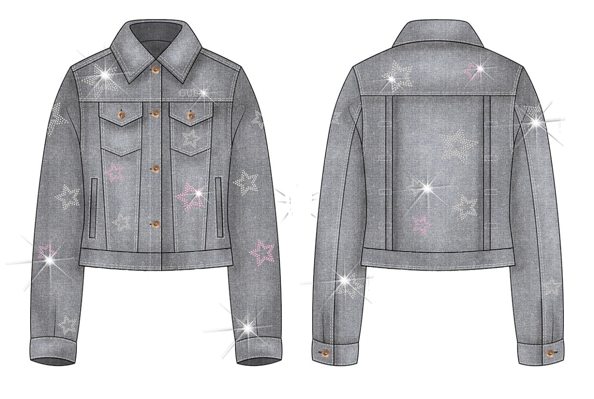 Guess girl's denim jacket