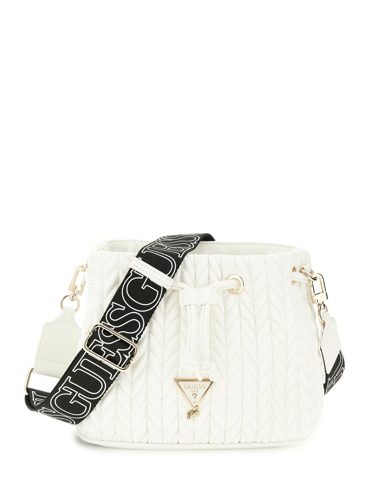 Girl's bag in white Guess