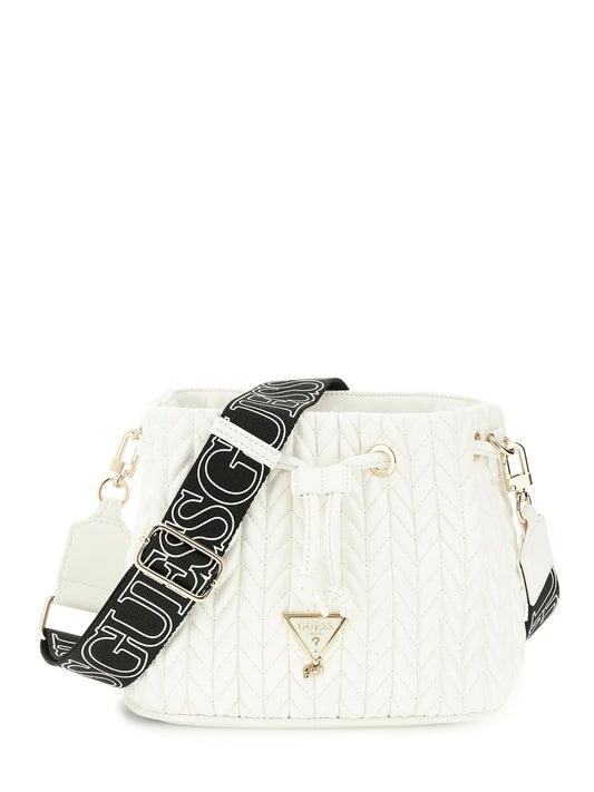 Чанта за момиче в бяло Guess