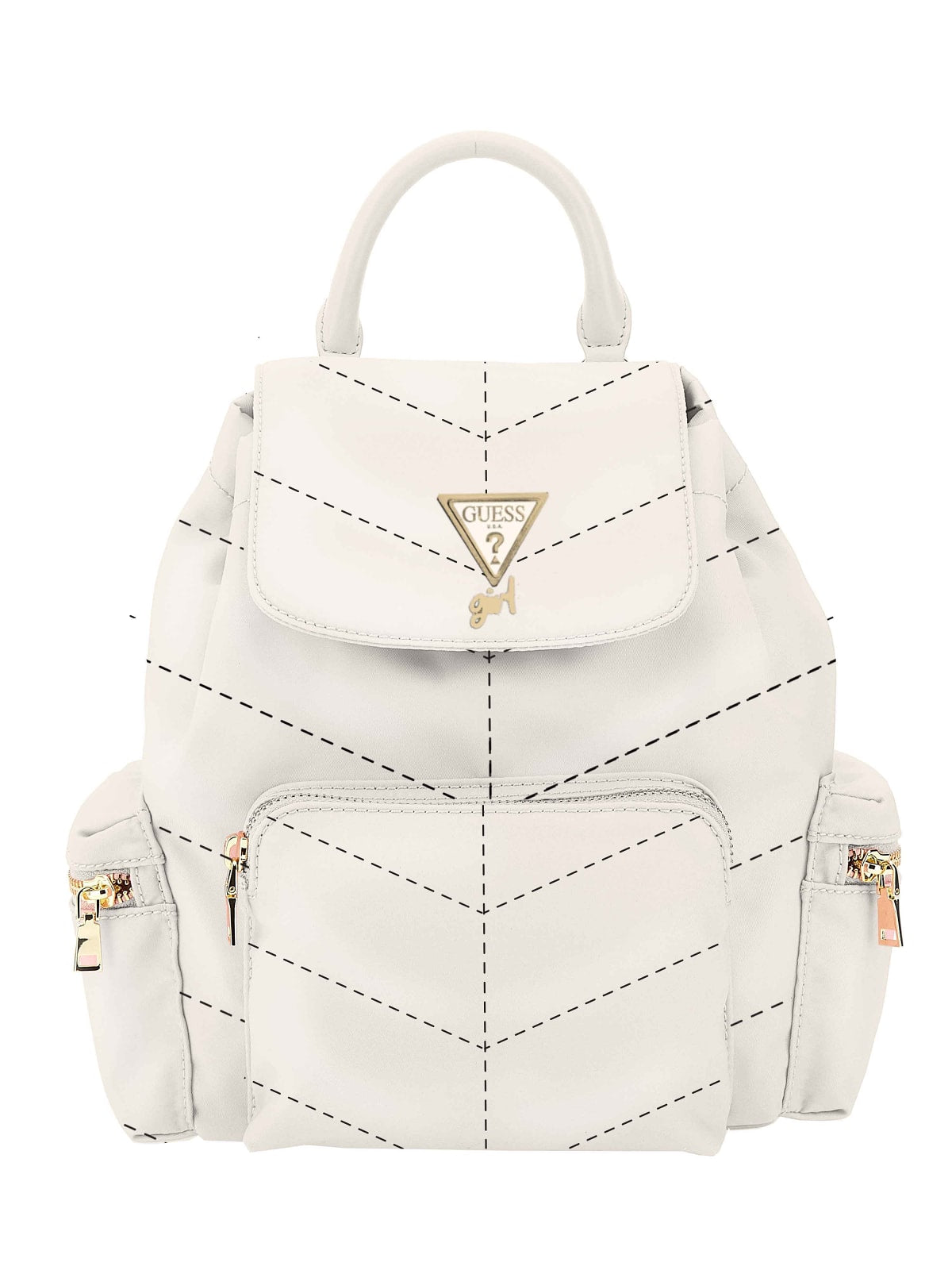 Раница за момиче в бяло Guess