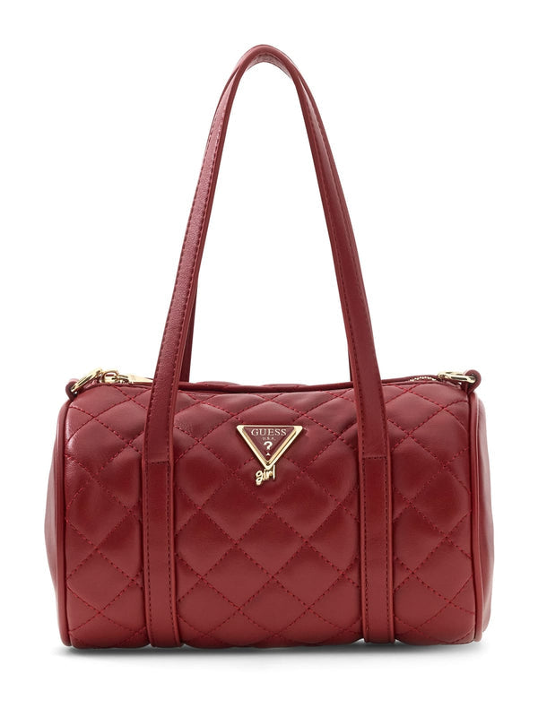 Чанта тип барел за момиче Guess в бордо