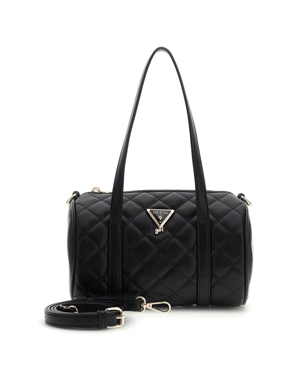 Чанта тип барел за момиче Guess в черно