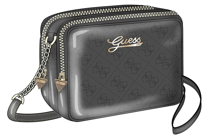 Камера чанта за момиче Guess в черно